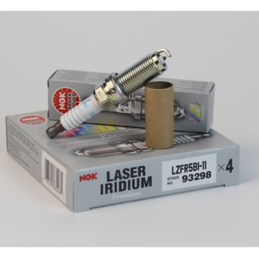 Bộ Bugi 4 cái  Lazer Iridium NGK phù hợp với  xe Xpander, Atrage, Mirage ( NGK chính hãng) - ảnh 4