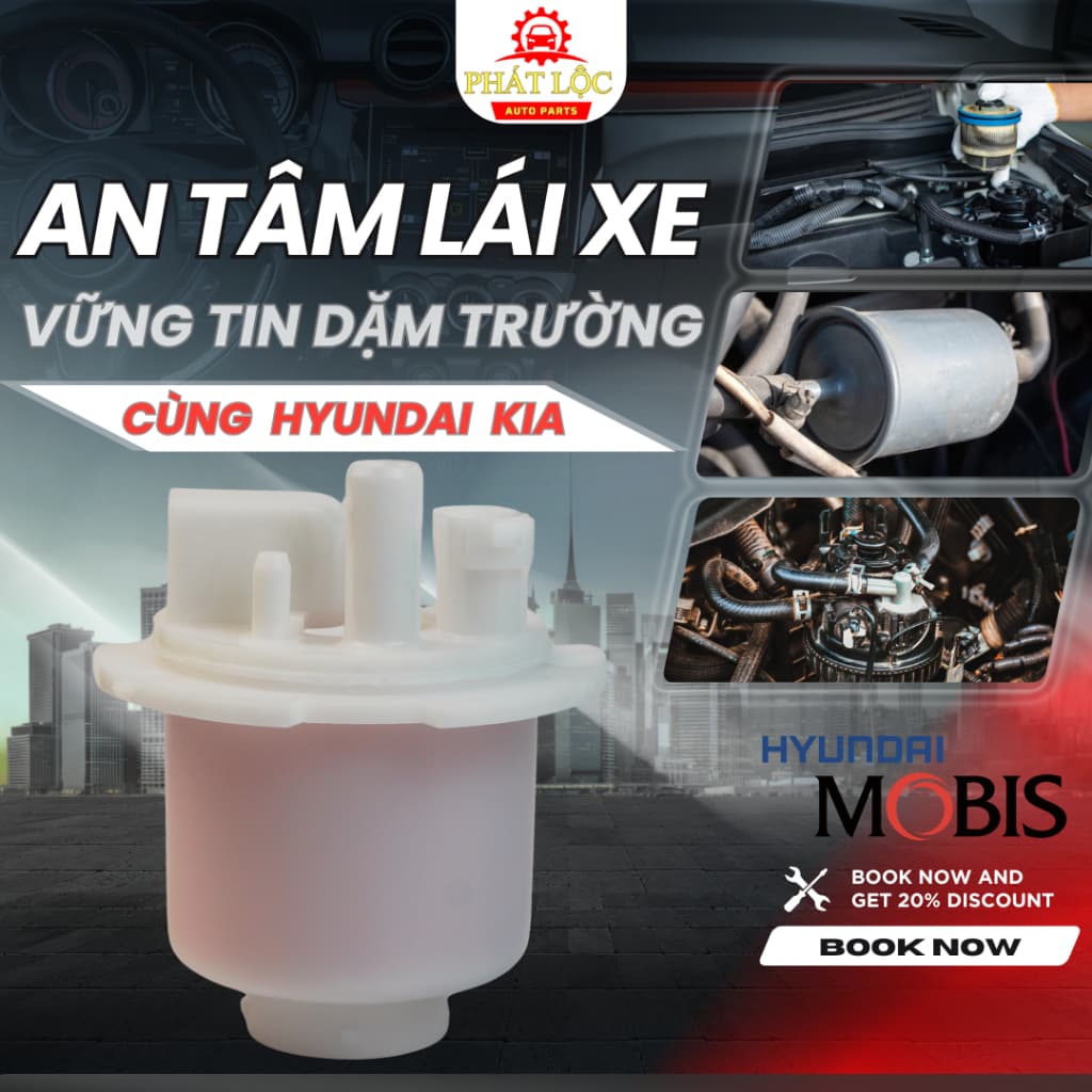 Lọc xăng Morning, Picanto ( Mobis xịn chính hãng)