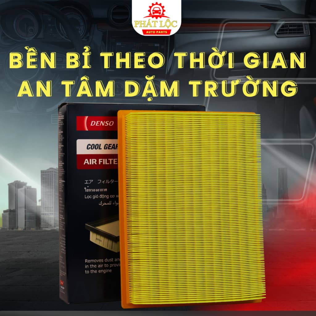 Lọc gió động cơ Denso phù hợp Innova 2017-2024, Fortuner 2017-2024, Hilux 2017-2024 ( Denso chính hãng) - ảnh 3