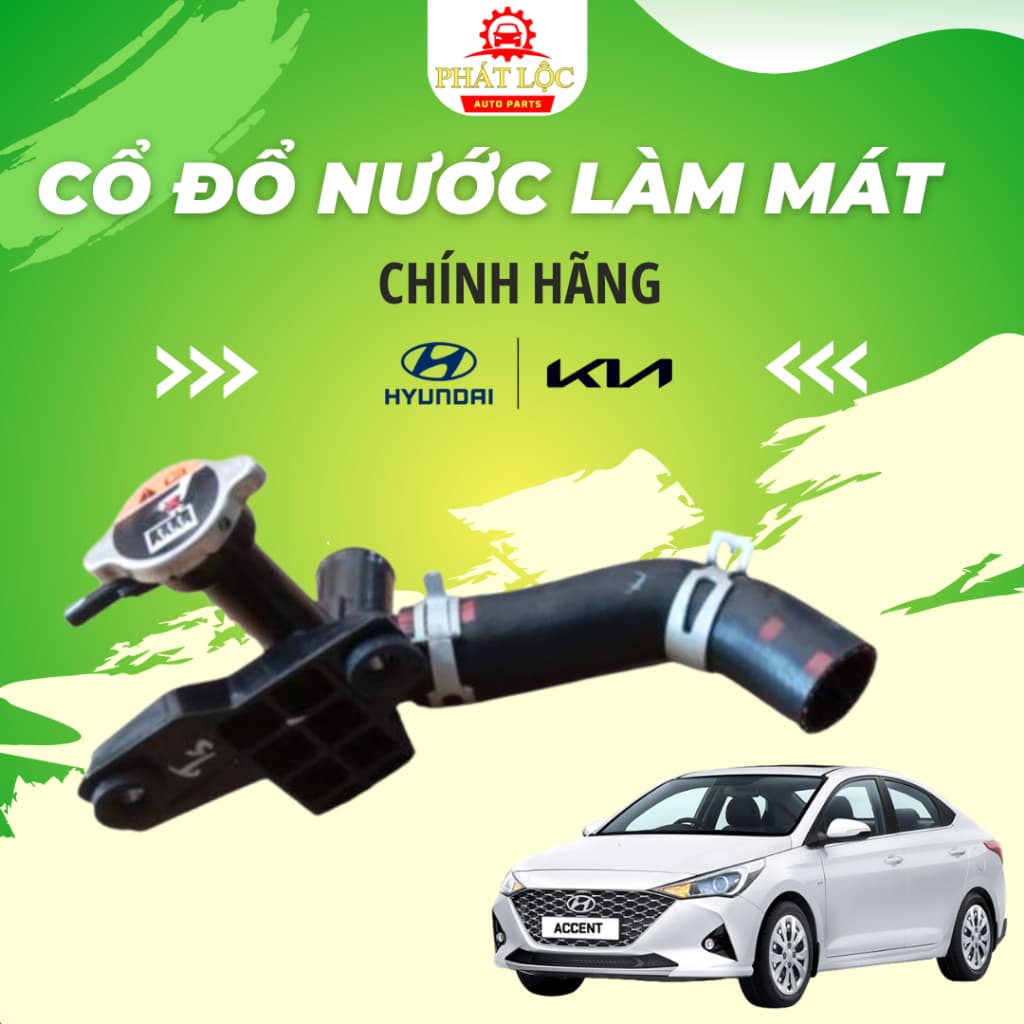 Cổ đổ nước làm mát Accent 2018-2023 ( Hyundai chính hãng)