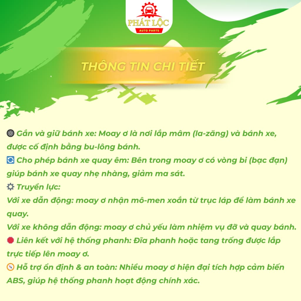 Moay ơ trước, bi moay ơ trước Accent 2018-2023 ( Hyundai chính hãng) - ảnh 4