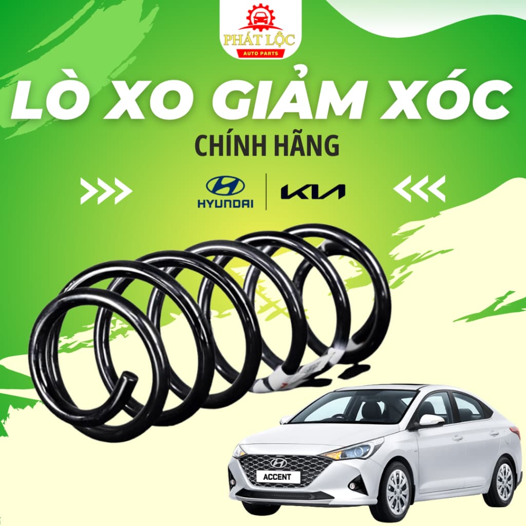Lò xo giảm xóc Accent 2018-2023 ( Hyundai chính hãng)
