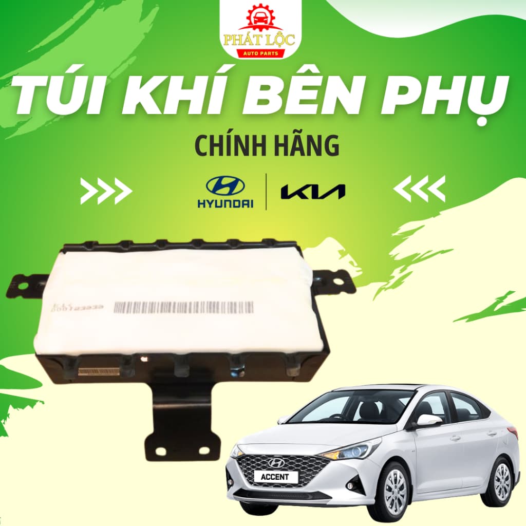 Túi khí bên phụ Accent 2018-2023 ( Hyundai chính hãng)