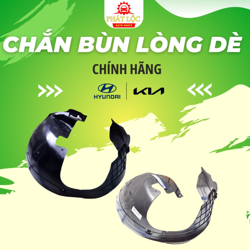 Lòng dè chắn bùn Accent 2018-2023 ( Hyundai chính hãng) - ảnh 2
