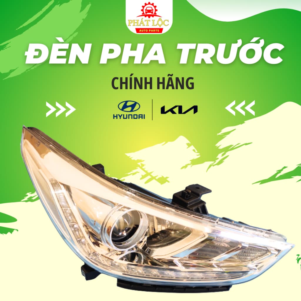 Đèn pha trước Accent 2018-2023 ( Hyundia chính hãng) - ảnh 2