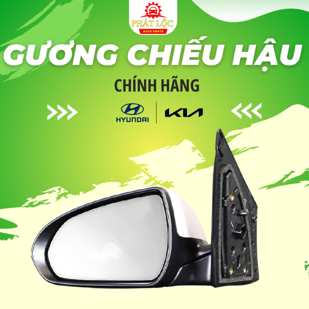 Gương chiều hậu Accent 2018-2023 ( Hyundai chính hãng) - ảnh 2