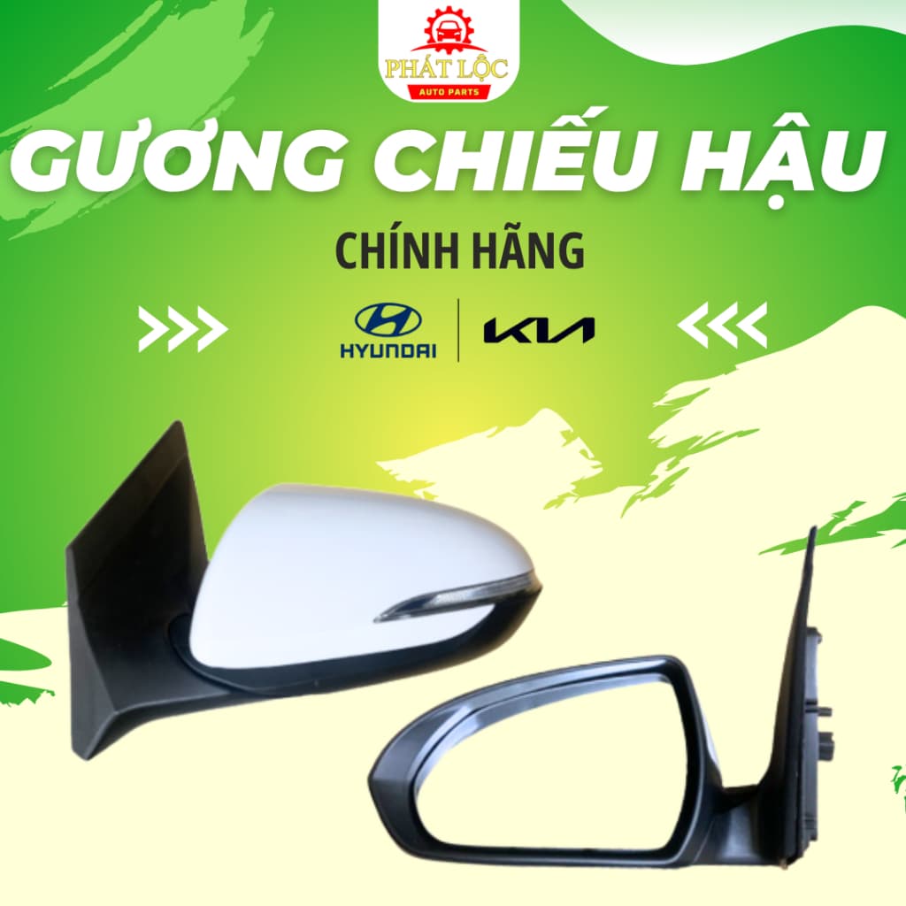 Gương chiều hậu Accent 2018-2023 ( Hyundai chính hãng) - ảnh 3