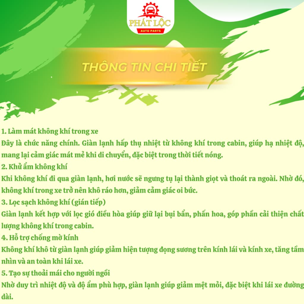 Giàn lạnh Accent 2018-2023 ( Hyundai chính hãng) - ảnh 4
