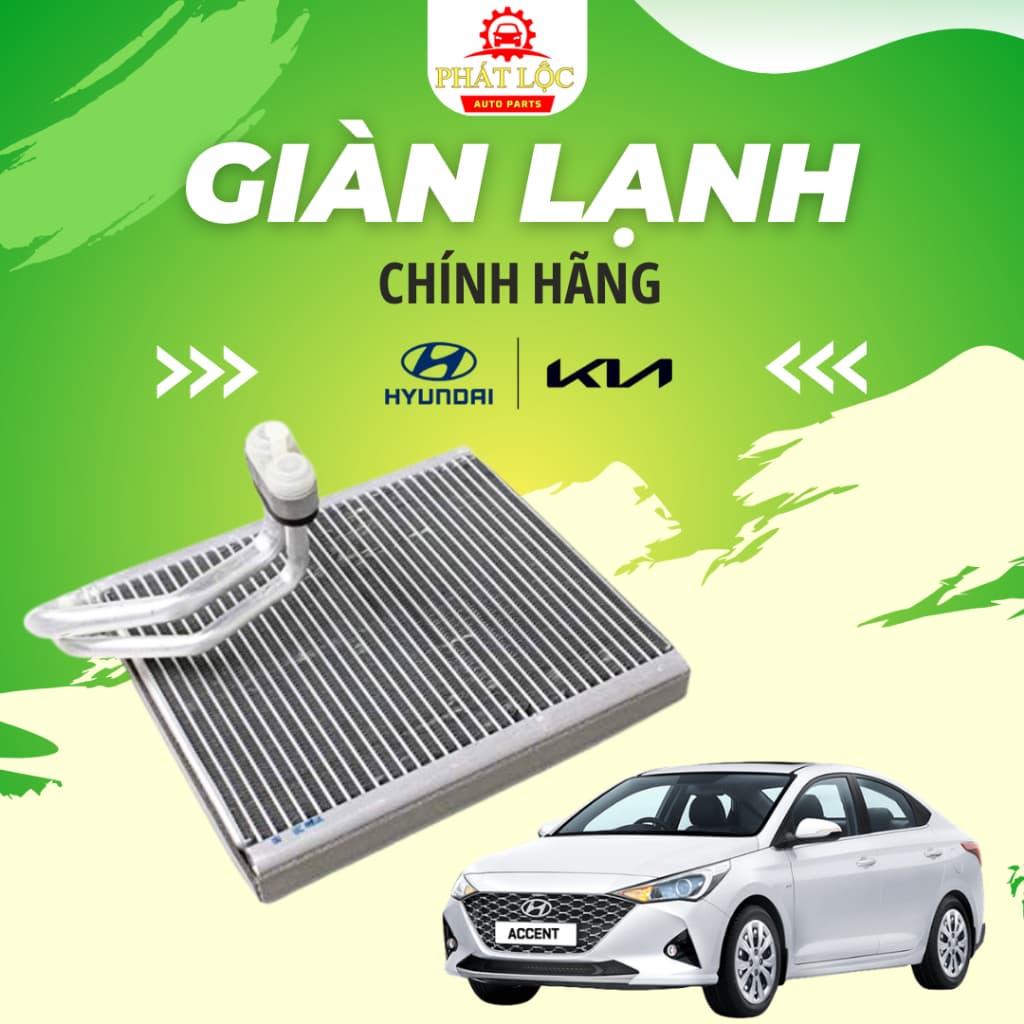 Giàn lạnh Accent 2018-2023 ( Hyundai chính hãng)