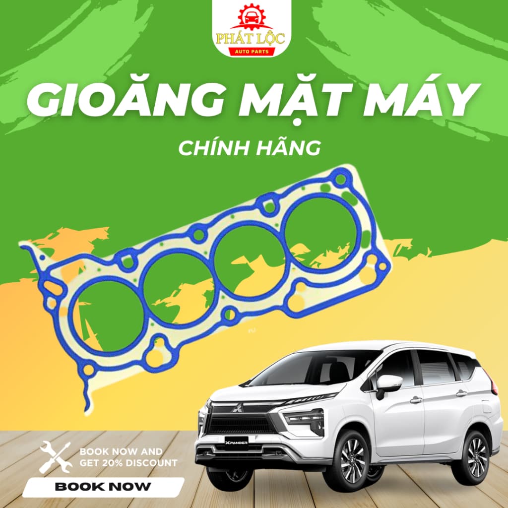 Gioăng mặt máy Xpander ( Mitsubishi chính hãng)