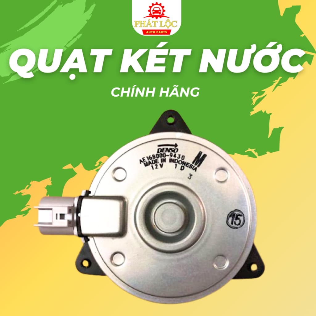 Mô tơ quạt két nước, quạt dàn nóng Xpander ( Mitsubishi chính hãng) - ảnh 2