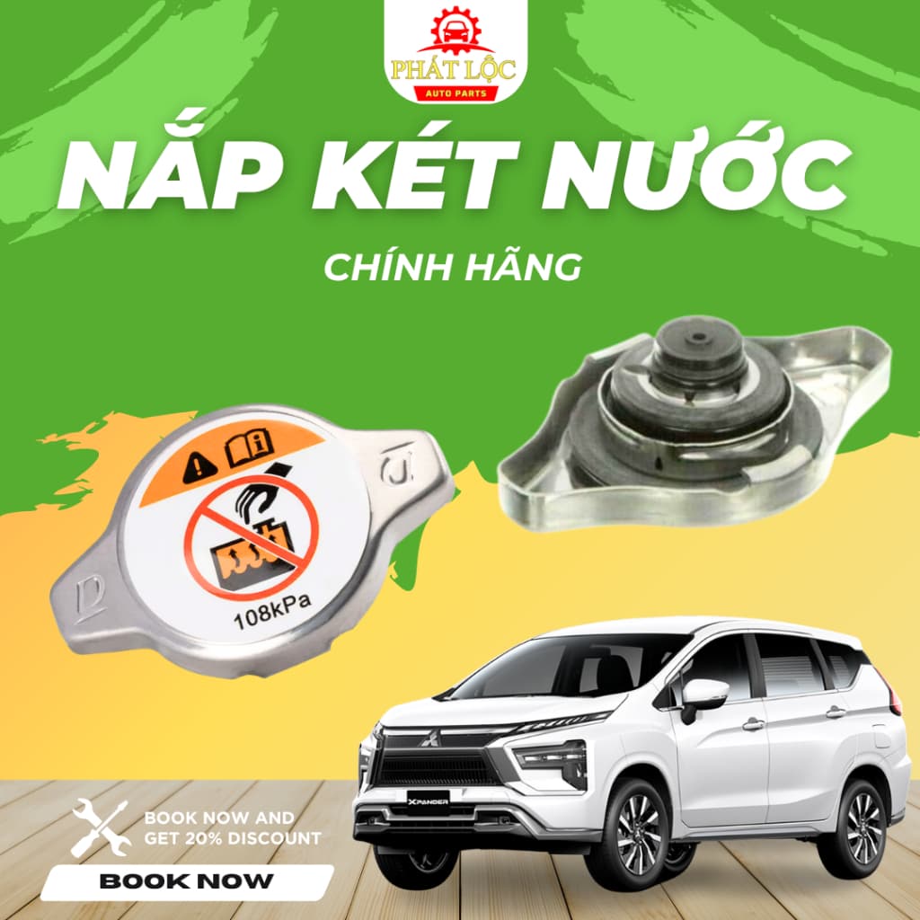 Nắp két nước làm mát Xpander ( Mitsubishi chính hãng)