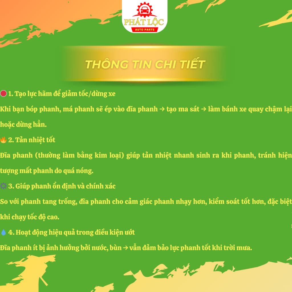 Đĩa phanh trước Xpander ( Mitsubishi chính hãng) - ảnh 4