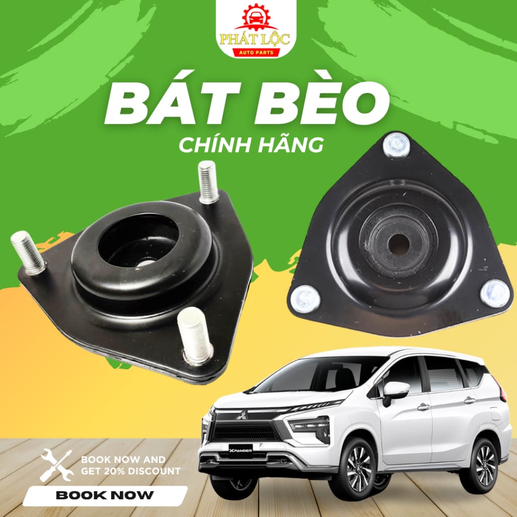 Bát bèo giảm xóc trước Xpander ( Mitsubishi chính hãng)