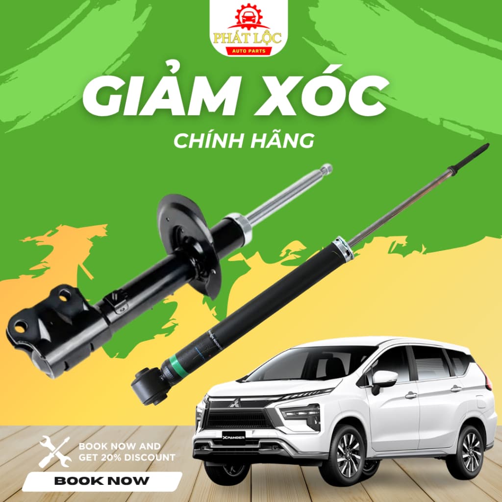 [ Giá 1 đôi ] Giảm xóc trước, sau Xpander ( Mitsubishi chính hãng)