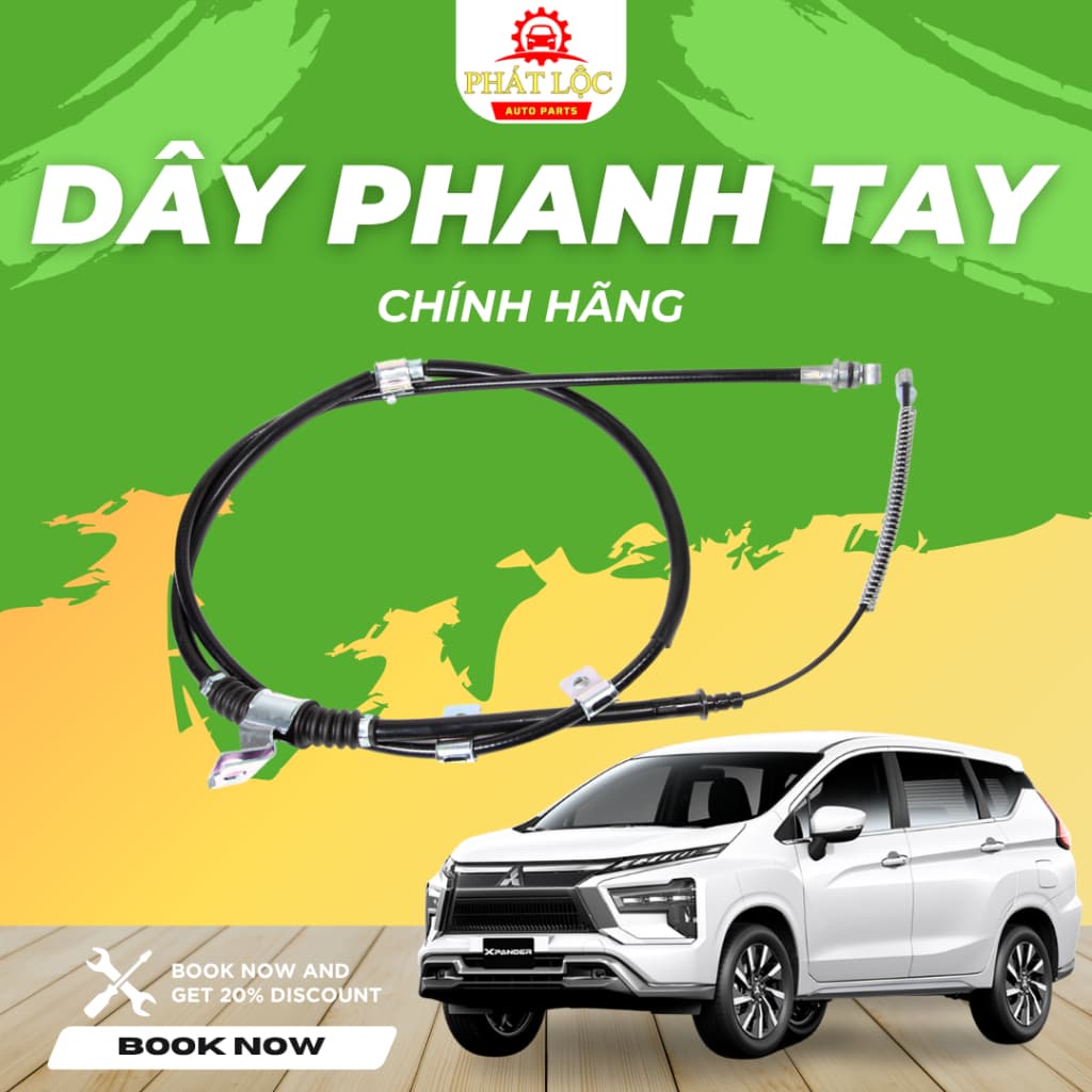 Dây phanh tay Xpander ( Mitsubishi chính hãng)