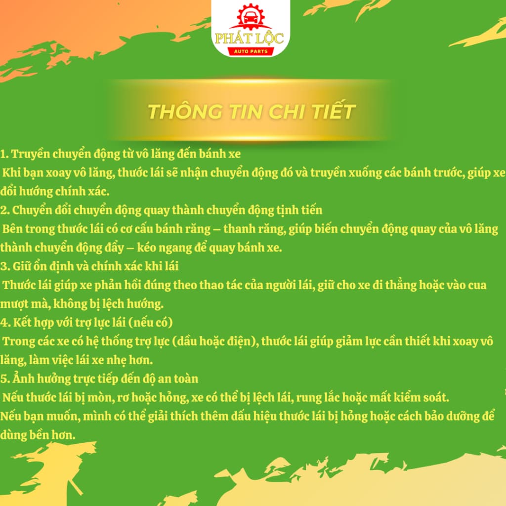 Thước lái Xpander ( Mitsubishi chính hãng) - ảnh 4