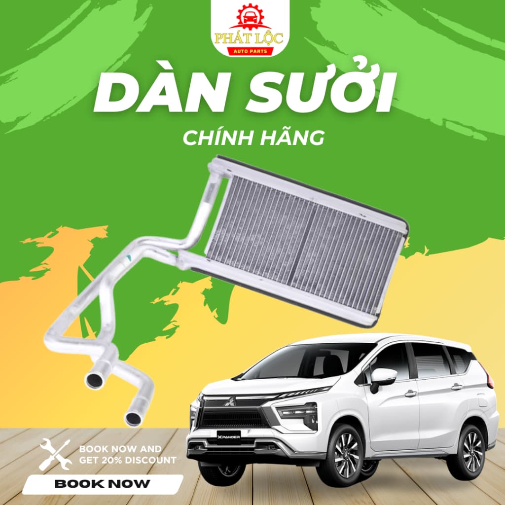 Dàn sưởi, giàn sưởi Xpander ( Mitsubishi chính hãng)