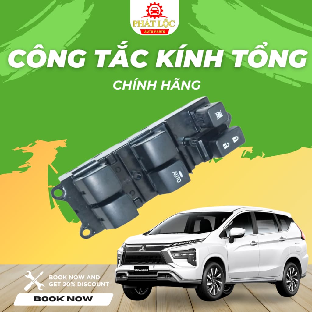 Công tắc kính tổng Xpander ( Mitsubishi chính hãng)