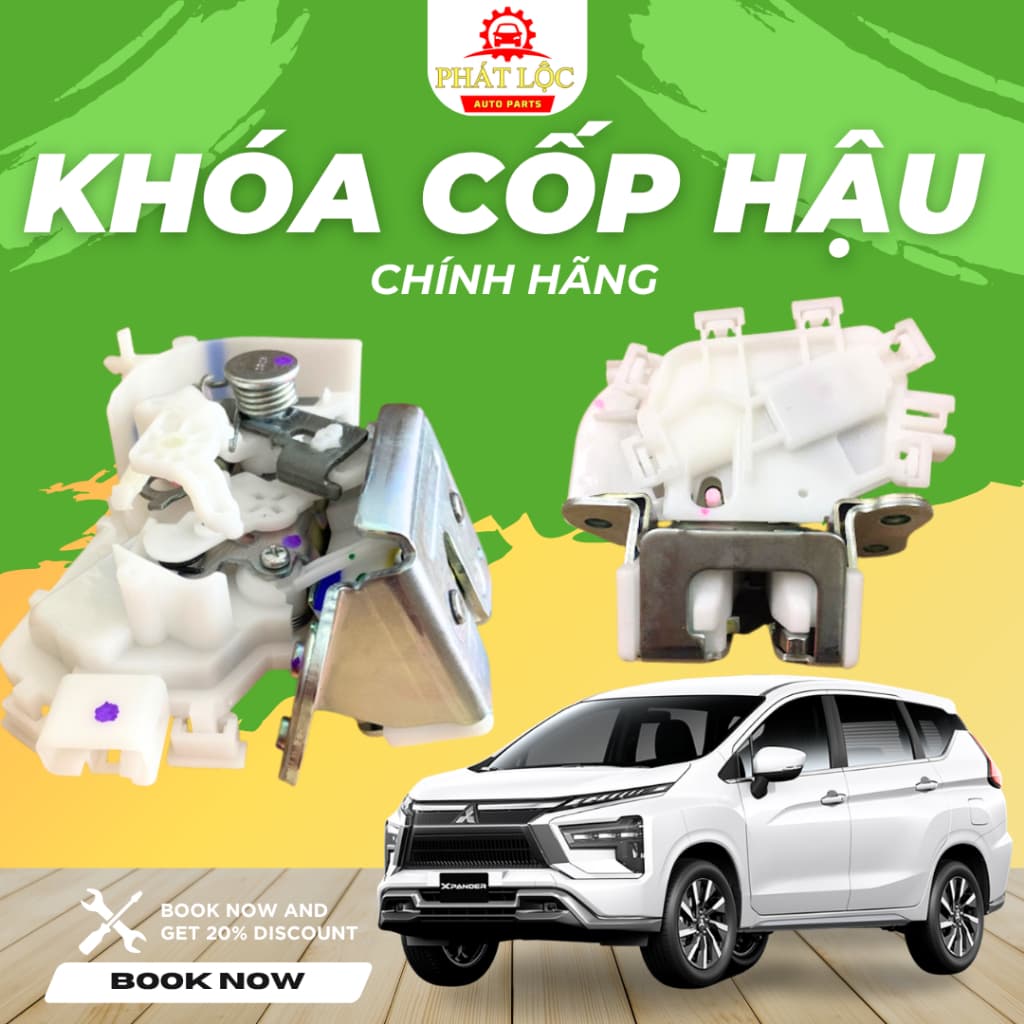 Khóa ngậm cốp hậu Xpander ( Mitsubishi chính hãng)