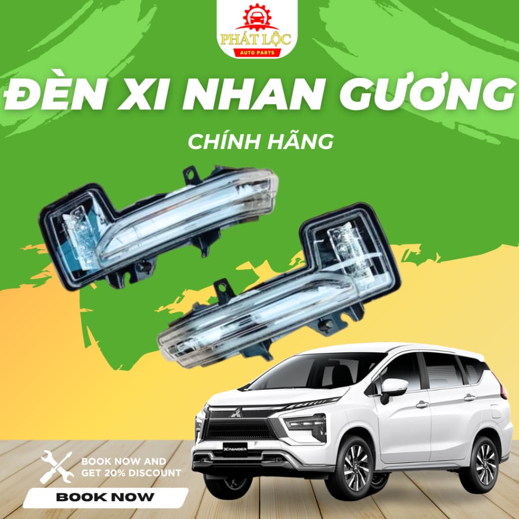 Đèn xi nhan gương Xpander ( Mitsubishi chính hãng)