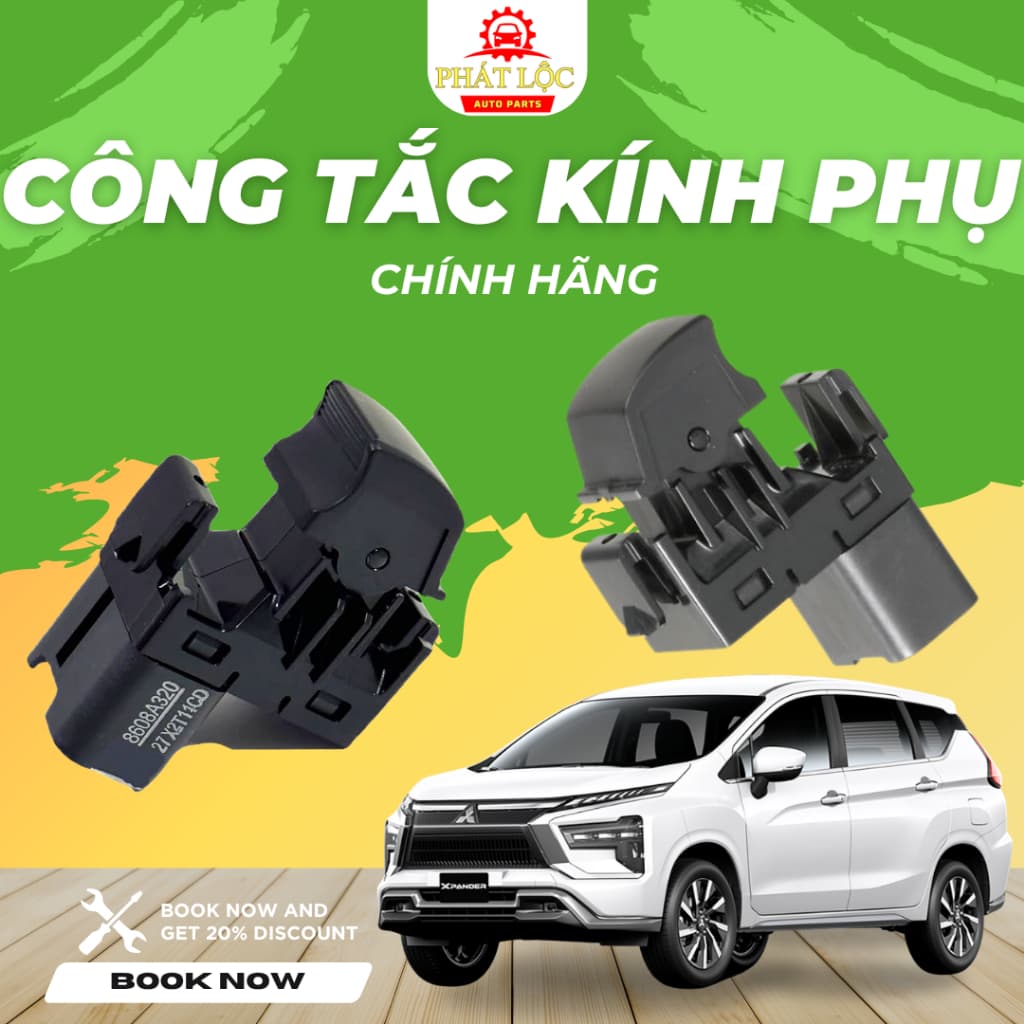 Công tắc lên xuống kính phụ Xpander ( Mitsubishi chính hãng)