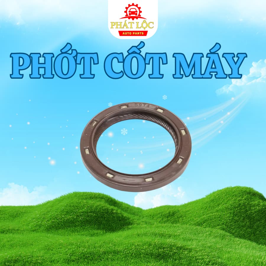 Phớt đầu đuôi cốt máy Vios 2014-2024 ( Toyota chính hãng) - ảnh 3