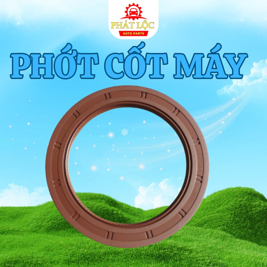 Phớt đầu đuôi cốt máy Vios 2014-2024 ( Toyota chính hãng) - ảnh 2