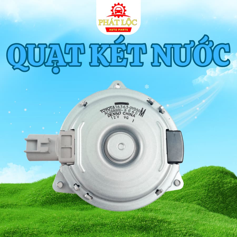 Mô tơ quạt két nước Vios 2014-2024 ( Toyota chính hãng) - ảnh 3
