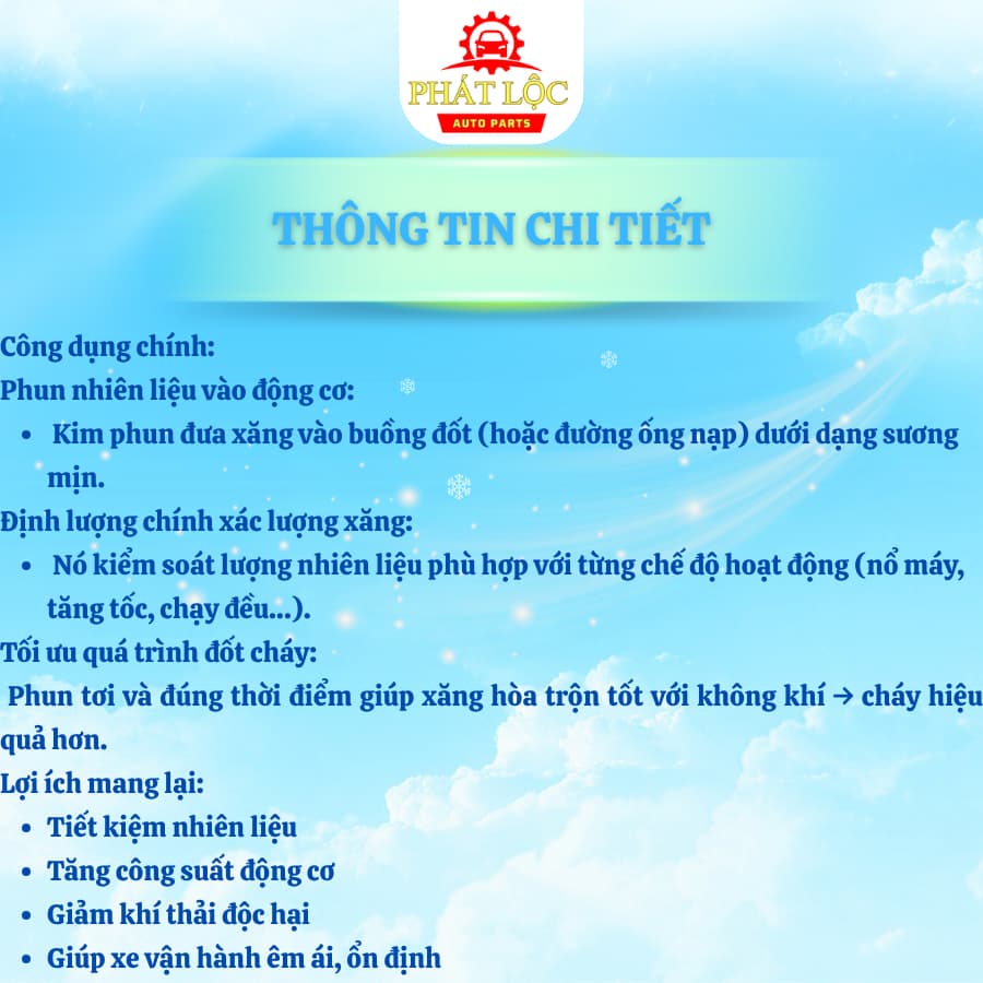 Kim phun xăng Vios 2014-2024 ( Toyota chính hãng) - ảnh 4