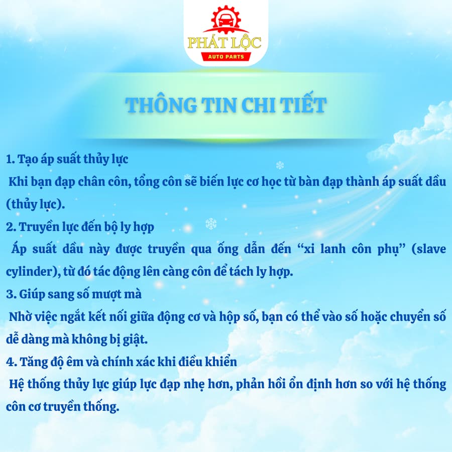 Tổng côn trên, heo côn dưới Vios ( Toyota chính hãng) - ảnh 4