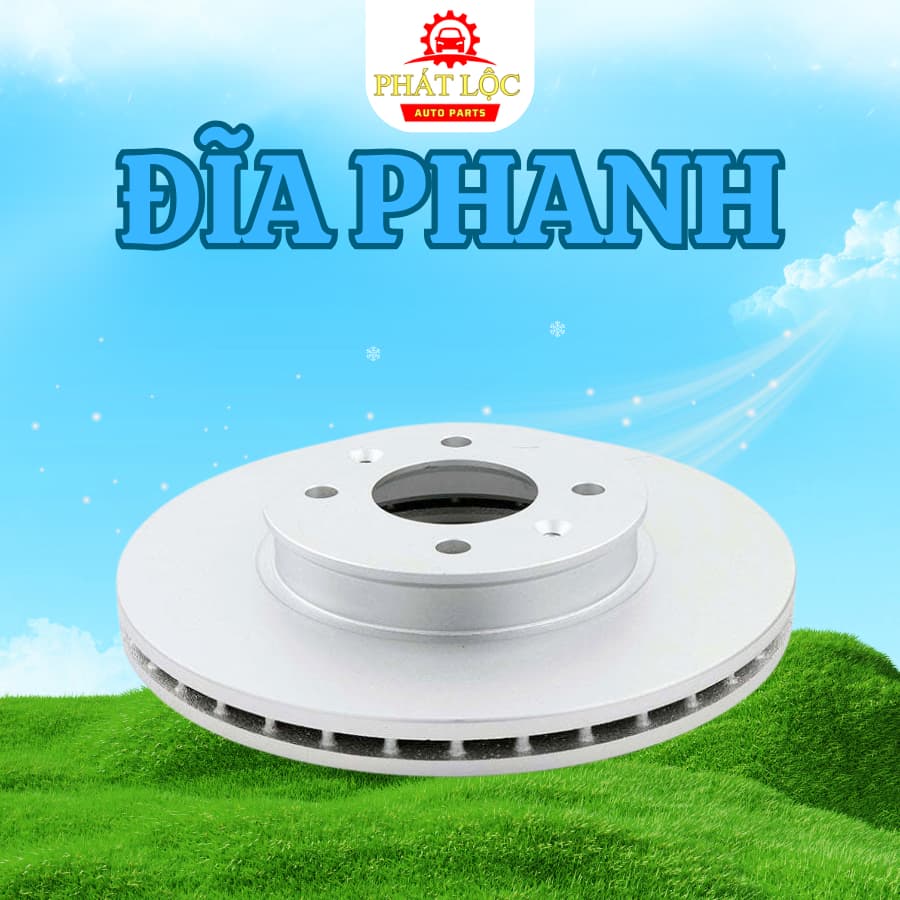 Đĩa phanh Vios 2014-2024 ( Toyota chính hãng) - ảnh 3
