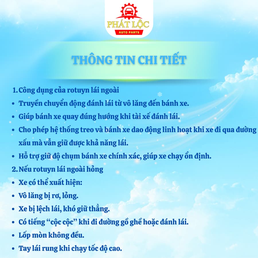 Rotuyn lái ngoài Vios 2014-2024 ( Toyota chính hãng) - ảnh 4