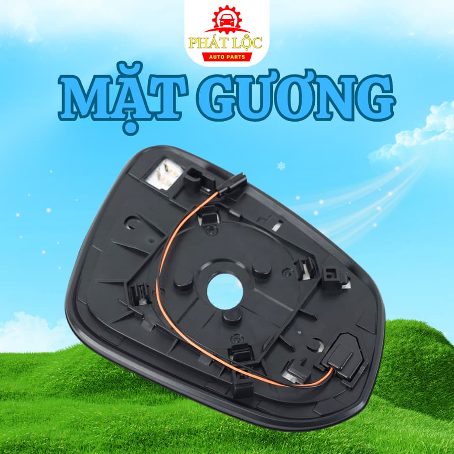 Mặt gương Vios 2014-2024 (Toyota chính hãng) - ảnh 2
