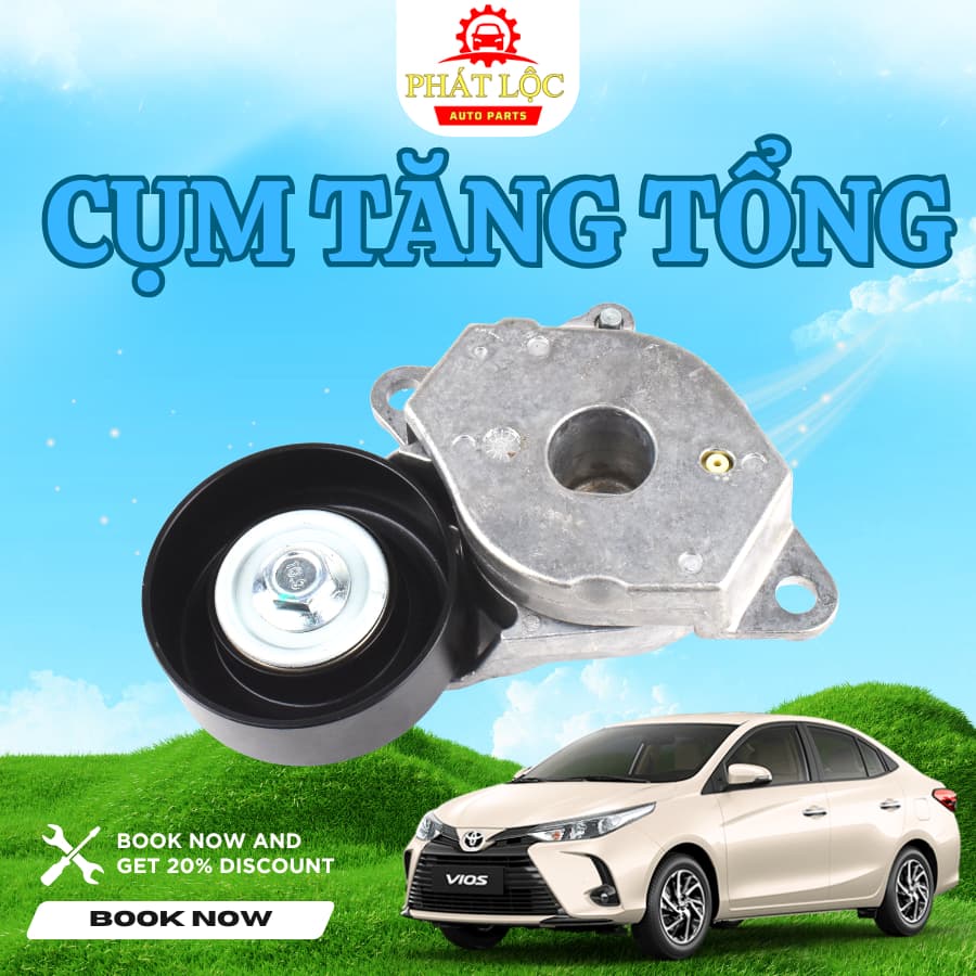 Cụm tăng tổng Vios ( Toyota chính hãng)