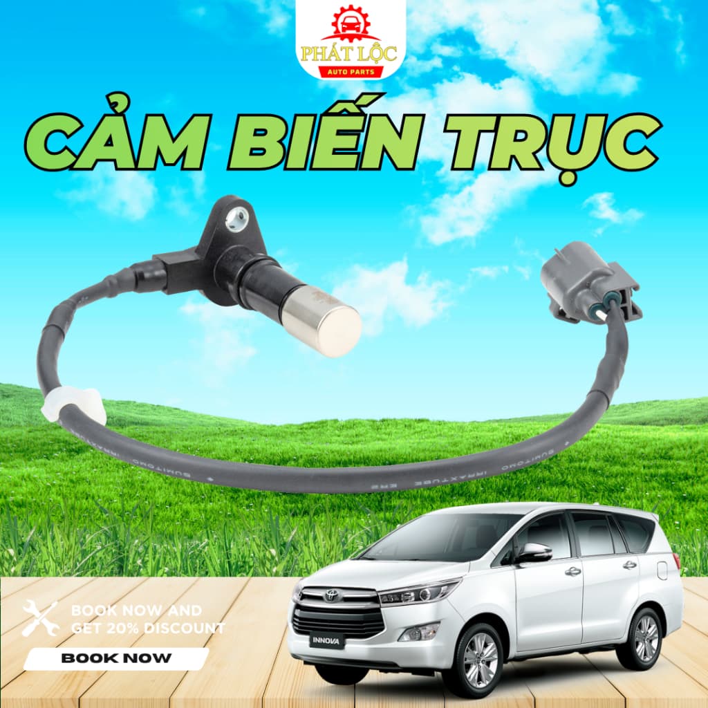Cảm biến vị trí trục cam, cảm biến vị trí trục cơ ( Toyota chính hãng) - ảnh 2