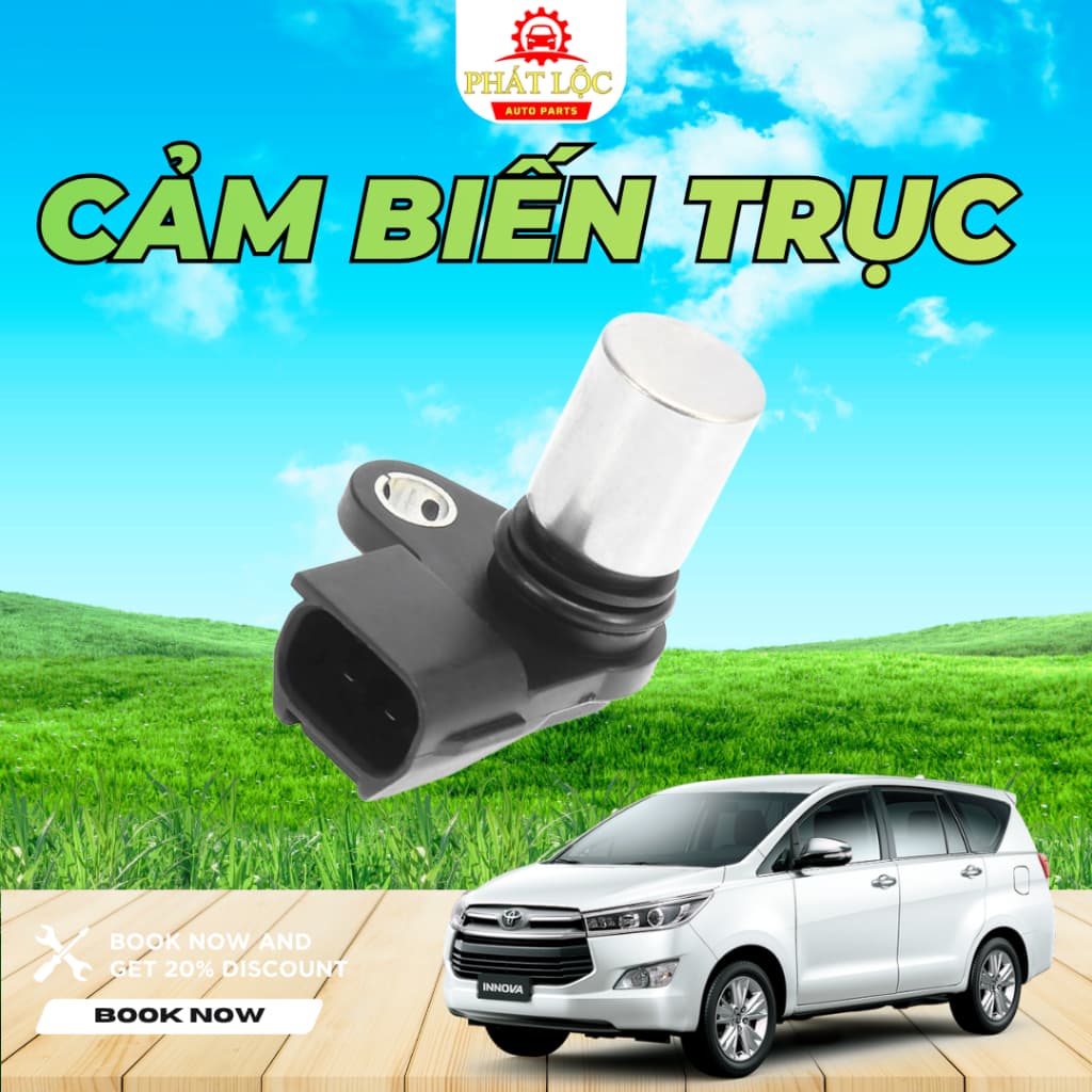 Cảm biến vị trí trục cam, cảm biến vị trí trục cơ ( Toyota chính hãng) - ảnh 3