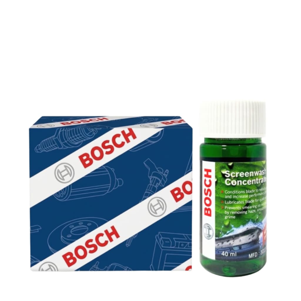 Nước rửa kính cao cấp đậm đặc BOSCH chai 40ml pha cùng 4L nước ( Bosch chính hãng) - ảnh 5