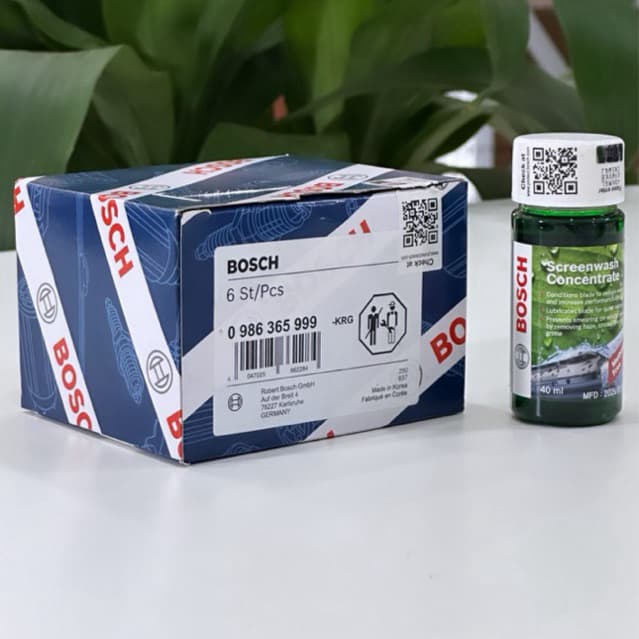 Nước rửa kính cao cấp đậm đặc BOSCH chai 40ml pha cùng 4L nước ( Bosch chính hãng) - ảnh 6