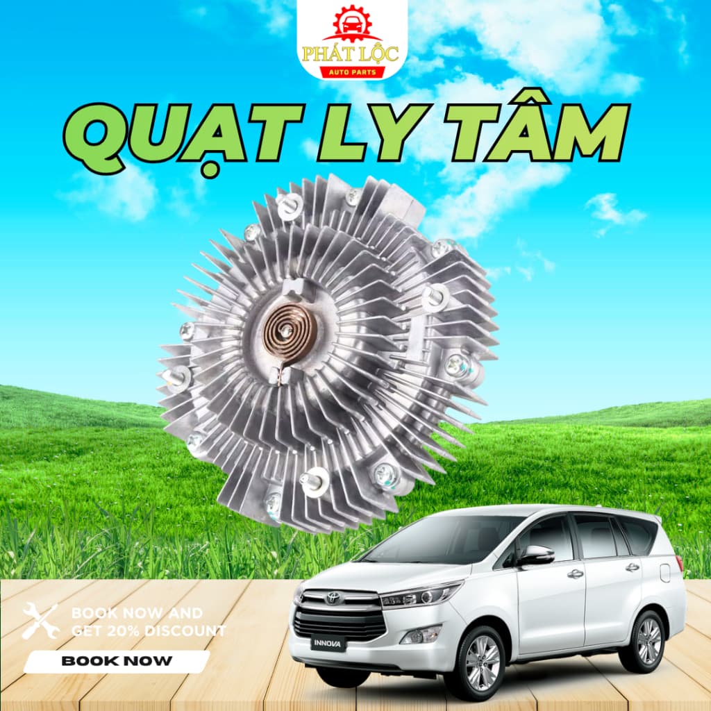 Ly tâm quạt Innova ( Toyota chính hãng) - ảnh 2