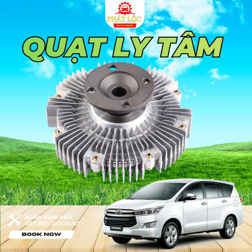 Ly tâm quạt Innova ( Toyota chính hãng) - ảnh 3