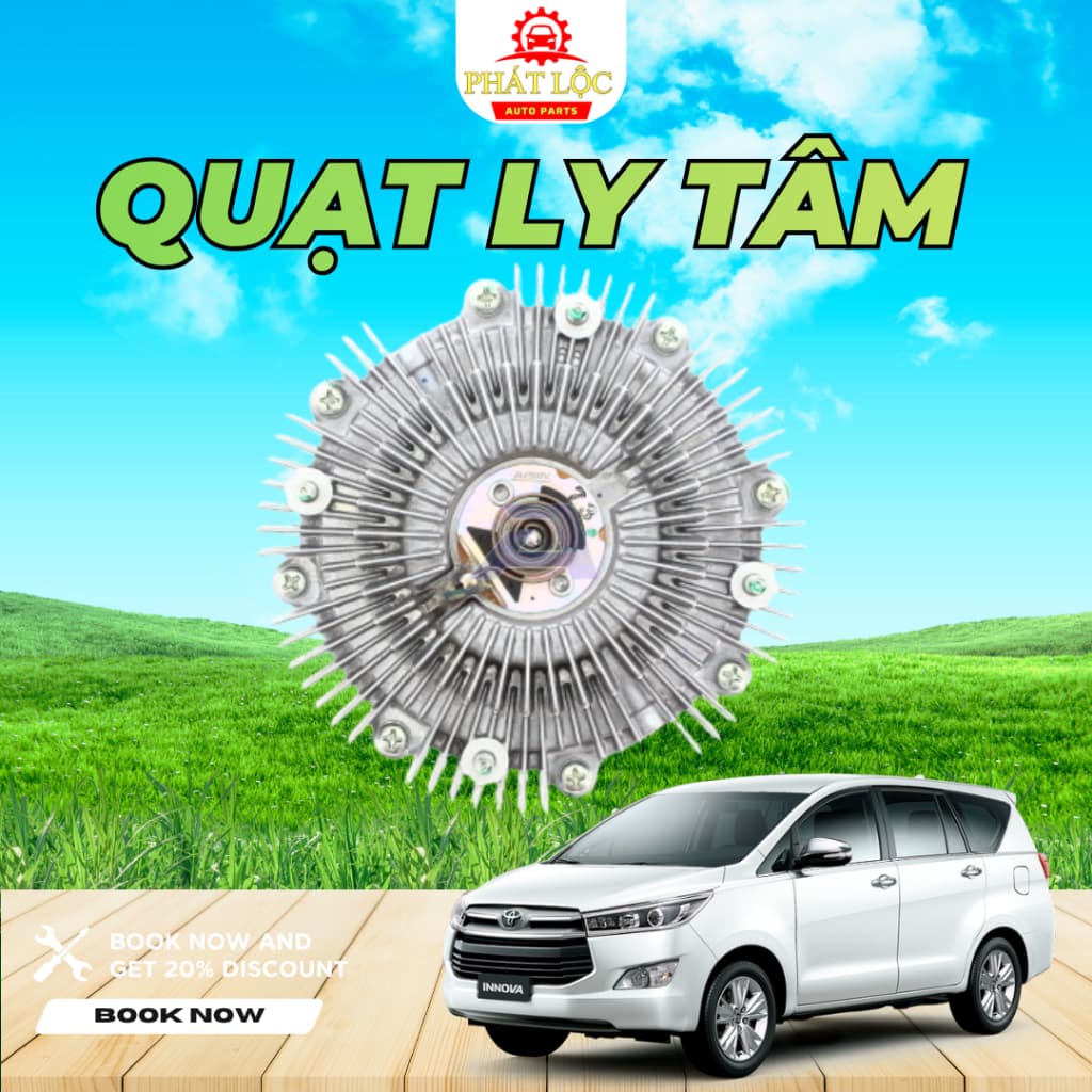 Ly tâm quạt Innova ( Toyota chính hãng)