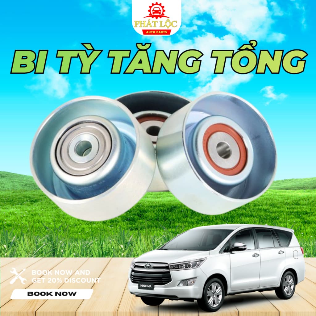 Bi tăng dây curoa tổng Innova ( Toyota chính hãng) - ảnh 3