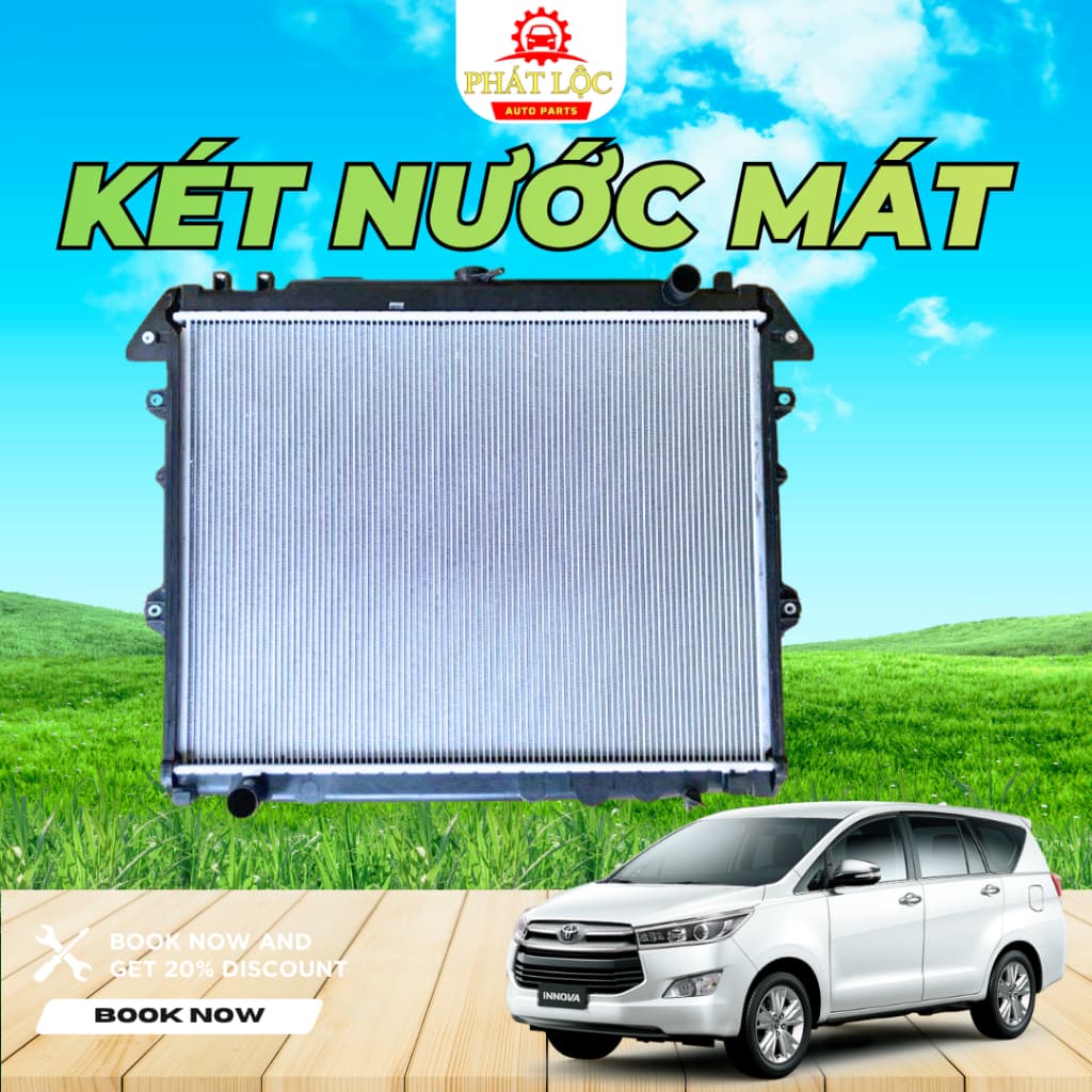 Két nước làm mát Innova 2004-2022 ( Toyota chính hãng) - ảnh 2