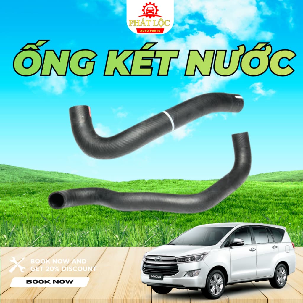 Ống cao su két nước Innova 2004-2022 ( Thương hiệu OEM, Aftermarket )