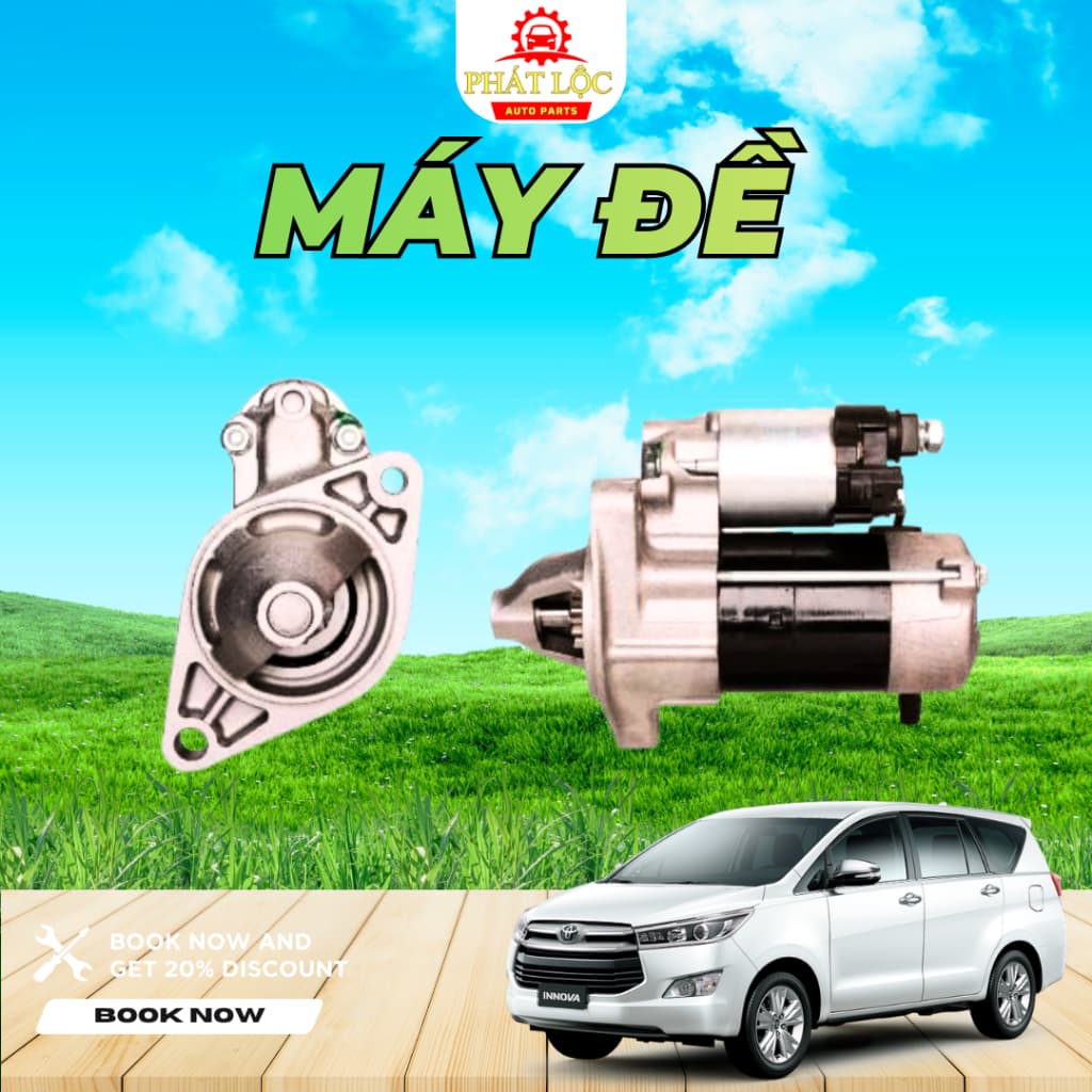 Củ đề, máy đề Innova 2004-2022 ( Toyota chính hãng) - ảnh 5