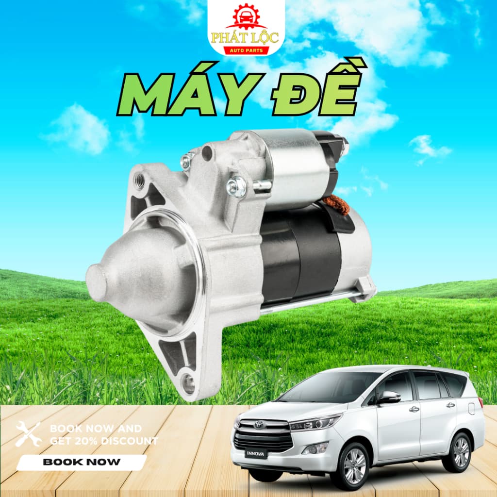 Củ đề, máy đề Innova 2004-2022 ( Toyota chính hãng) - ảnh 4