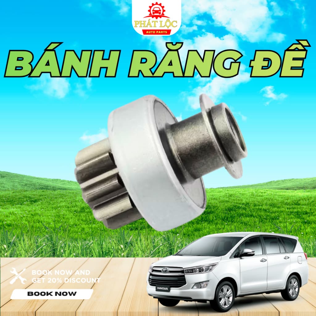 Bánh răng đề, măng ních đề Innova 2004-2022 ( Toyota chính hãng) - ảnh 2