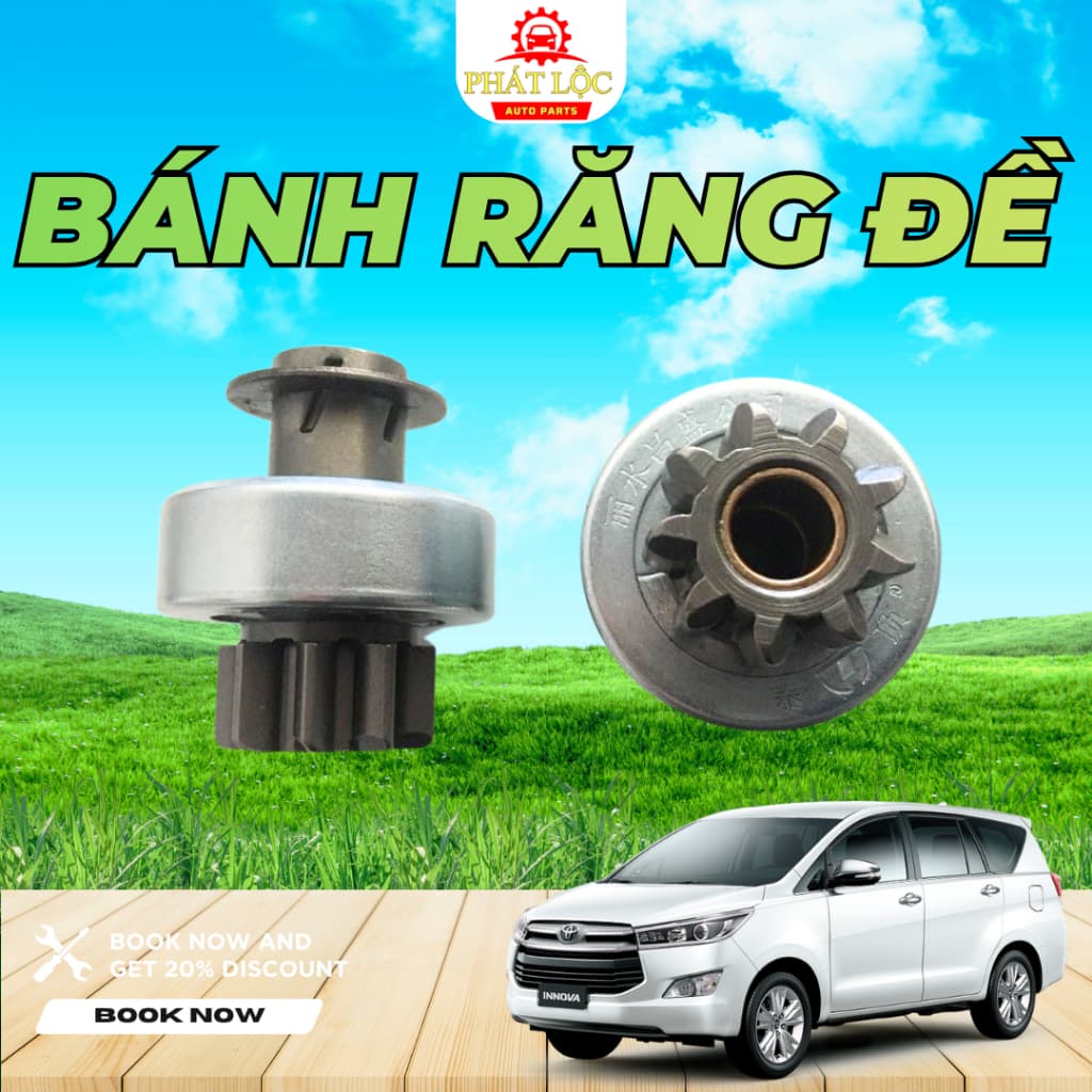 Bánh răng đề, măng ních đề Innova 2004-2022 ( Toyota chính hãng) - ảnh 3
