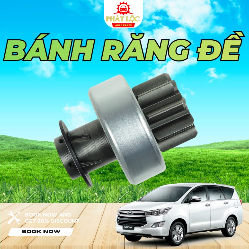 Bánh răng đề, măng ních đề Innova 2004-2022 ( Toyota chính hãng)